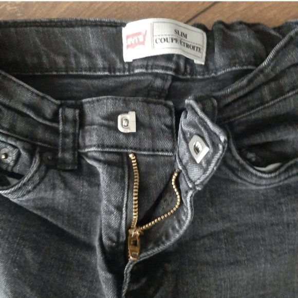 Levi's 511 Slim Black Jeans - Picture 3 of 4